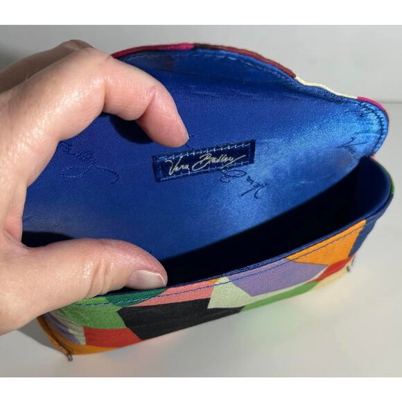 Vera Bradley POP ART Eyeglass Case Magnetic Closure Colorful - Picture 3 of 4